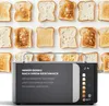 A toaster is shown in the foreground with various slices of toast in different shades of brown in the background. Produktbild-Vorschau