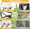 XINZI 2 Stück Pflanzenroller Pflanzenrolle Metall, 30 cm Produktbild-Vorschau 5
