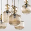 Hängeleuchte Metall Rauchglas E14 B: 37 cm H: max. 143 cm Produktbild-Vorschau 3