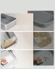 FEANDREA Katzenklo Edelstahl, Katzentoilette mit Schaufel, Produktbild-Vorschau 3