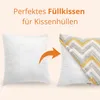 2er Set Kissen 40 x 60 cm, Kissenfüllung, 100% Mikrofaser, Produktbild-Vorschau 2