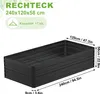 UISEBRT Kovový vyvýšený záhon 240x120x58cm - 1730L Náhled obrázku produktu 2