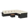 The Living Store 11-tlg. Garten-Sofagarnitur mit Kissen Produktbild-Vorschau 3