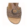 Rieker Damen Sandalen aus Naturleder in Beige mit 6 cm Produktbild-Vorschau 6