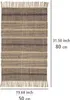WENKO Badematte Sambu, Aus 100 % Jute, Grau Produktbild-Vorschau 4
