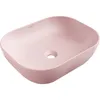 Mexen Rosa umywalka nablatowa 50 x 40 cm, różowa mat - Podgląd zdjęcia produktu 3