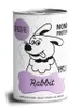 Paka Zwierzaka PEPE - KARMA MOKRA Rabbit 99% 400g Zawiera Podgląd zdjęcia produktu 1
