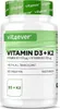 Vit4ever Vitamina D3 5000 I.E. 125 µg + K2 100 µg 365 Anteprima dell’immagine prodotto 1