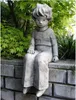 Schöne Gartenfigur Der kleine Prinz als Kantenhocker, aus Produktbild-Vorschau 2