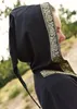 Mittelalterkleid Eleanor mit Kapuze, schwarz : L Größe: L Produktbild-Vorschau 9