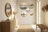 Wandbilder Beige Dekoration für Schlafzimmer Wohnzimmer Set Produktbild-Vorschau 4