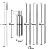 NAIZY Lot de 6 Torches de jardin pour l'extérieur, Torches Voir les images du produit 6