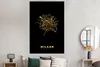 MuchoWow® Poster Mailand - Karte - Gold - Schwarz 120x180 Produktbild-Vorschau 4