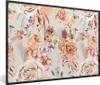 MuchoWow® Gerahmtes Poster Rosen - Orange - Braun - Rot Produktbild-Vorschau 1