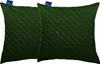 Mikrofaser Kissen 40x65 cm Flaschengrün Produktbild-Vorschau 2