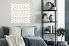 MuchoWow® Poster Herz - Design - Orange 75x75 cm - Wand Produktbild-Vorschau 4
