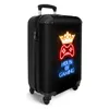 NoBoringSuitcases.com® Koffer Handgepäck Trolley Rollkoffer Produktbild-Vorschau 2