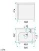 Un Set Di Mobili Da Bagno Con Lavabo Rea Gama T25023 Kjm Anteprima dell’immagine prodotto 8