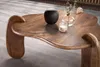 FineBuy Couchtisch Mango Massivholz Ø 78 cm Walnussfarben · Produktbild-Vorschau 5