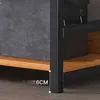 Hoher Bücherregal Schrank Loft Metallrahmen Industrieller Produktbild-Vorschau 6