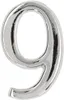 KOTARBAU® Chiffre "6 / 9" Chrome Autocollant 5 cm en laiton Voir les images du produit 4