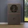 CALICOSY - Buffet haut 4 portes dont 2 avec verre trempé Voir les images du produit 7