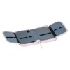 An open pink pencil case with multiple compartments for stationery. Anteprima dell’immagine prodotto