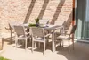 Set da giardino con tavolo rettangolare 156×78 cm in Anteprima dell’immagine prodotto 2