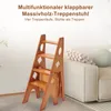 TWSOUL schodíková stolička Skladacia knižnica rebríková Náhľad obrázku produktu 3