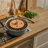 Viapot Tonstein aus Terrakota - Ø21 cm - Beschwerungsdeckel Produktbild-Vorschau 2