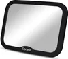 A black baby car mirror with a reflective surface. Produktbild-Vorschau