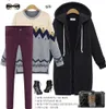 Sweatjacke Zip Hoodie Kapuzenjacke Long Jacke Langarm Produktbild-Vorschau 3