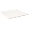 Tischplatte Weiß 70x70x2,5 cm Massivholz Kiefer Quadratisch Produktbild-Vorschau 1