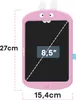 MaXlife Maxlife writing board MXWB-02, pink Anteprima dell’immagine prodotto 8