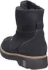 A black bootie is shown from the back-left side on a white background. Anteprima dell’immagine prodotto