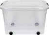 Rollboxen 100 Liter Volumen mit Deckel. In Transparenter Produktbild-Vorschau 2