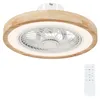 HOMCOM plafondventilator met lamp en afstandsbediening, 6 Productafbeelding-voorbeeld 1