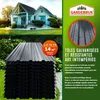 GARDEBRUK® 24x Tôles de bardage 129x46cm 14m² galvanisé Voir les images du produit 2