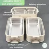 FRADABOX® Bento Lunchbox „Robin“ 2700ml, 3 Etagen mit Produktbild-Vorschau 3