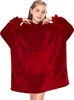Kuschelige Hoodie Decke mit Ärmeln – Vielseitiger Produktbild-Vorschau 9