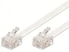 Telefonkabel (Modularkabel), weiß Kupferkaschierter Produktbild-Vorschau 5