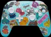 A Fortnite-themed Nintendo Switch controller covered in various game-related stickers. Produktbild-Vorschau