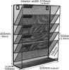 Zeitschriftenhalter Wand, Zeitschriften Wandhalter, Produktbild-Vorschau 2