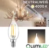 LUMILED  6er Set LED Kerzenlampe BA35 E14 Windstoß Produktbild-Vorschau 6