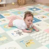 KiddyMoon Spielmatte Babymatte Zweiseitige Krabbelmatte Produktbild-Vorschau 5