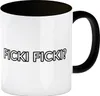 Ficki Ficki Kaffeebecher Schwarz Diese Tasse ist etwas für Produktbild-Vorschau 1