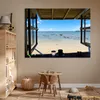 MuchoWow® Poster Blick auf den Strand und das Meer 160x120 Produktbild-Vorschau 6