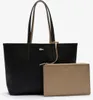 LACOSTE taška cez rameno Shopper Anna Nákupná taška Noir Náhľad obrázku produktu 24