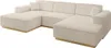 ALTDECOR Ecksofa in U-Form IREA-U1-v2 301x165x80 cm Beige Produktbild-Vorschau 2