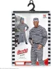 Sträfling Kostüm für Herren | Schwarz Weiß Größe: XXXL Produktbild-Vorschau 8